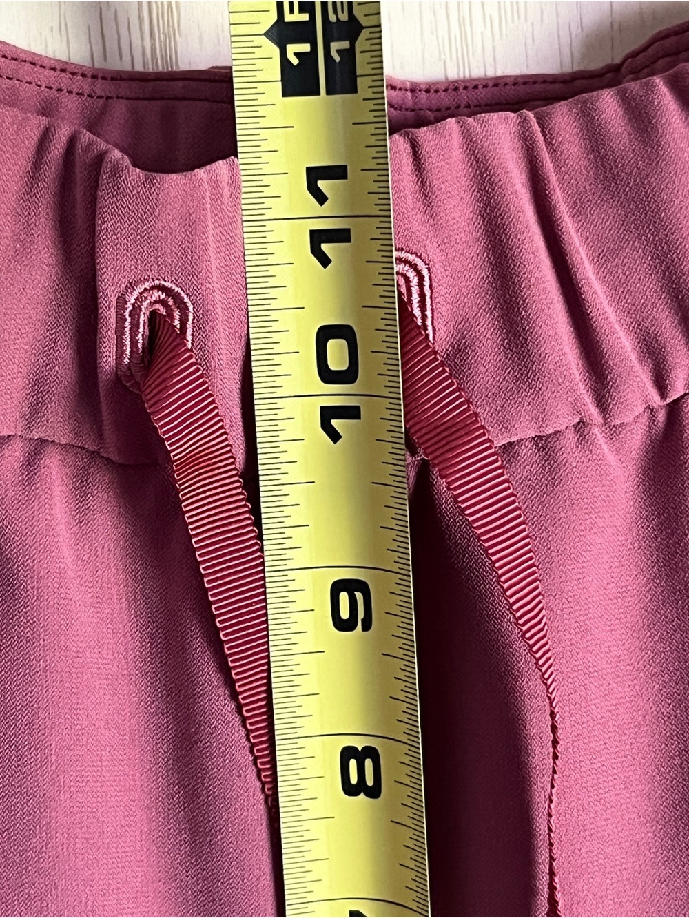 Lululemon On The Fly Joggers W5BZDS Misty Merlot Sz 10 - Picture 9 of 11